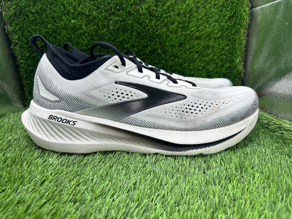 Brooks Glycerin 23 1104761D187 Athletic Sneaker Mens 13D White Knit Training Gym